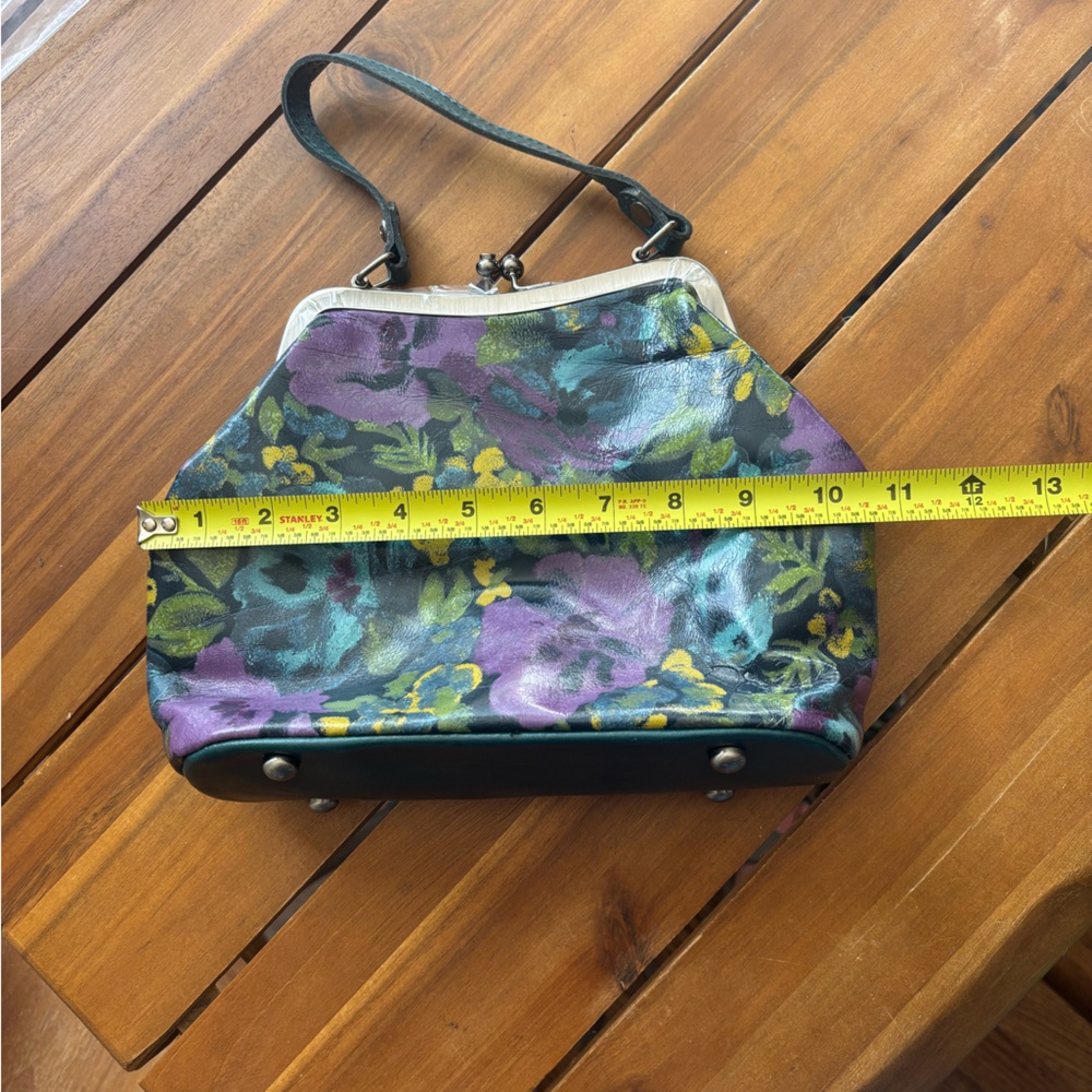 NWOT Patricia Nash bag blue with handle and chain strap - Picture 9 of 9